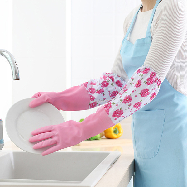 Long Silicon Hand Gloves